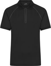 Herren Polo mit Zip